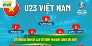 Đội Hình Ra Sân Của U23 Việt Nam Hôm Nay Chính Xác Nhất 